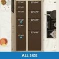 thumbnail image 3 of GALMAXS7 Kitchen Rugs and Mats Kitchen Mat Anti Fatigue Mats for kitchen, Non Slips Kitchen Floor Mat for Standing, 17"x29"+17"x59", Brown, 3 of 12