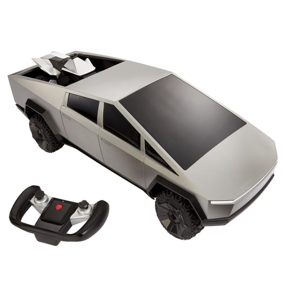 Camioneta Radio Control Hot Wheels Cybertruck Escala 1:12 Toy-Grade