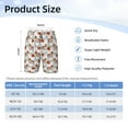 thumbnail image 4 of Cauagu Christmas Santa Claus Print Swim Trunks for Men,Youth Boys Swim Shorts Compression Liner Beach Shorts Boys' Swimming Shorts 7-20 Years Bathing Suit-Large, 4 of 7