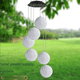 thumbnail image 4 of Bola de partículas solares para exteriores, luz de campana de viento, cadena de luces LED de colibrí, luces de paisaje para patio interior, luces de jardín, 4 of 6