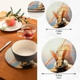 thumbnail image 3 of SKYSONIC Cute Squirrel Autumn Pot Holders Trivets, 2 Pcs Heat Resistant Trivets,Fall Forest Animal Cotton Thread Weave Mats for Hot Pads Pans Pot Bowl Teapot for Kitchen Decor, 3 of 7