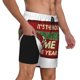 thumbnail image 2 of Balery It's The Most Wonderful Time Of The Year Bañador para hombre, shorts de playa de secado rápido con entrepierna y forro de compresión-Medium, 2 of 6