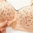 thumbnail image 5 of Xucatan 2 Pcs Daisy Bras for Older Women Front Closure Convenient Everyday Bras Mid Buttons Comfortable No Underwire Gathering Bras, 5 of 8