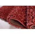 thumbnail image 3 of Ladole Rugs Solid Color Shaggy Meknes Durable Beautiful Turkish Indoor Area Rug Carpet in Peach Orange, 8x11 (7'10" x 10'6", 240cm x 320cm), 3 of 5