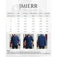 thumbnail image 4 of JMIERR Men Long Sleeve Button-Down Plaid Shirts Casual Cotton Flannel Shirt, 4 of 7