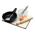 thumbnail image 2 of MERIGLARE 7Pcs 1/12 Dollhouse Mini Cooking Playset Kitchen Dinner Toys DIY Scene Decor, 2 of 9