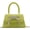 Green, variant on Crossbody Bag for Women Girls Cute Candy-Colored Tote with Patent Leather Glitter Shoulder Bag Small Square Bag