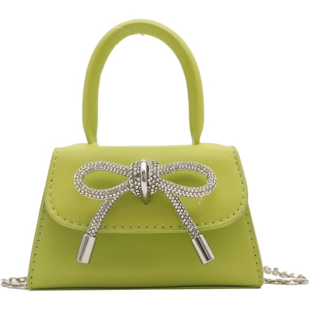 LHSHIDU Crossbody Bag for Women Girls Cute Candy-Colored Tote with Patent Leather Glitter Shoulder Bag Small Square Bag
