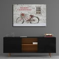 thumbnail image 4 of Epic Art 'Merry Christmas Bicycle' by Lori Deiter Acrylic Glass Wall Art, 36"x24", 4 of 8