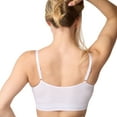 thumbnail image 3 of Coobie Seamless Bras for Women No Underwire Scoopneck Cami Bra 9012,White,Full Size, 3 of 7
