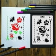 thumbnail image 2 of Valentine's Gift Valentine Decoration Stencil for Art Painting Furniture Wall Decor Wedding Decor, 2 of 7