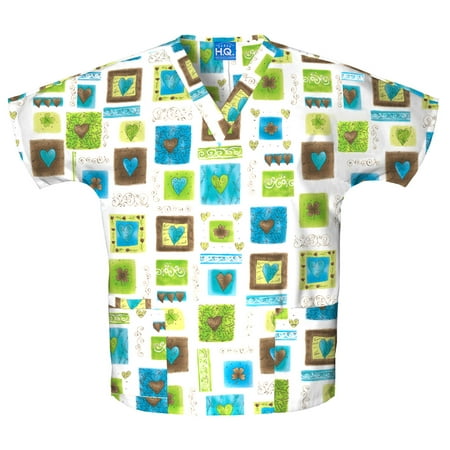 

Cherokee Workwear Prints Women s Scrubs Top V-Neck 4700