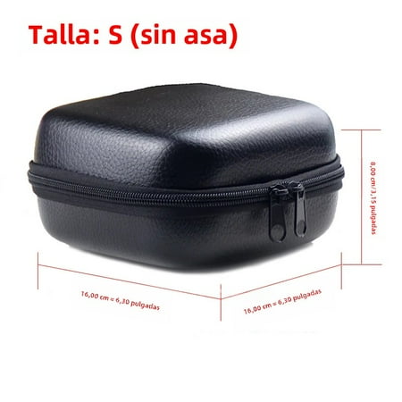 PJ199 Fishing Reel Bag Shockproof and Waterproof Leather Case for Fishing Gear Storage