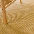 thumbnail image 3 of Solid Outdoor Rug for Patio or Balcony in Mottled Yellow, 3 of 6
