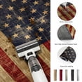 thumbnail image 5 of Large Area Rugs 5'x8', Vintage American Flag Carpet Runner Indoor Outdoor Rugs Home Decor Aesthetic, Farmhouse Shabby Retro Red Blue Non Slip Mats Washable Accent Rug for Living Room Bedroom, 5 of 8