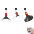 thumbnail image 1 of FSLiving Éclairage sur Rail Type J, Projecteur de Plafond Noir avec Télécommande, Changement de Couleur RGB Réglable Blanc A19 Ampoule Intelligente pour Îlot de Cuisine Vitrine Boule Disco - Ensemble de 3, 1 of 7