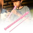 thumbnail image 2 of 8 Hole Soprano Recorder Instrument High C Tone Flute Clarinet With Cleaning Rod For Beginner Student Musicians, 2 of 3