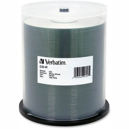 UPC: 0023942947974 | Verbatim 700MB 52X CD-R 100 Packs Spindle Media Model