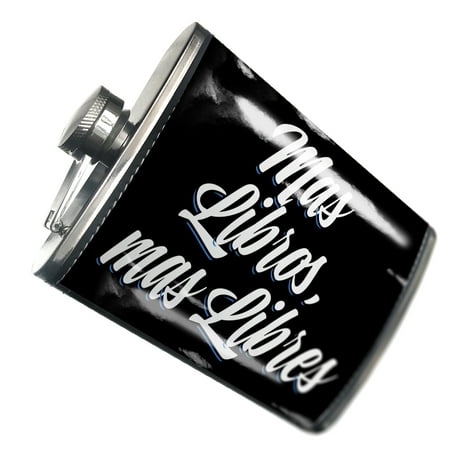 

NEONBLOND Flask Classic design Mas Libros mas Libres