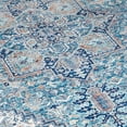 thumbnail image 2 of ReaLife Rugs Machine Washable Vintage Distressed Traditional - Blue, Ivory, Orange Eco-friendly Recycled Fiber Area Runner Rug (2'6" x 8'), 2 of 11
