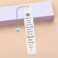thumbnail image 5 of Unique Bargains Bookmark Book Marks for Reading Silver Tone Thank You, 5 of 5