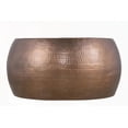thumbnail image 3 of Exquisite Handcrafted & Durable 32" Round Aluminum Coffee Table|Antique Copper, 3 of 7