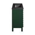 thumbnail image 5 of Cascade 48" Freestanding Bathroom Vanity in Green Oak with Black Sink Top, 5 of 7