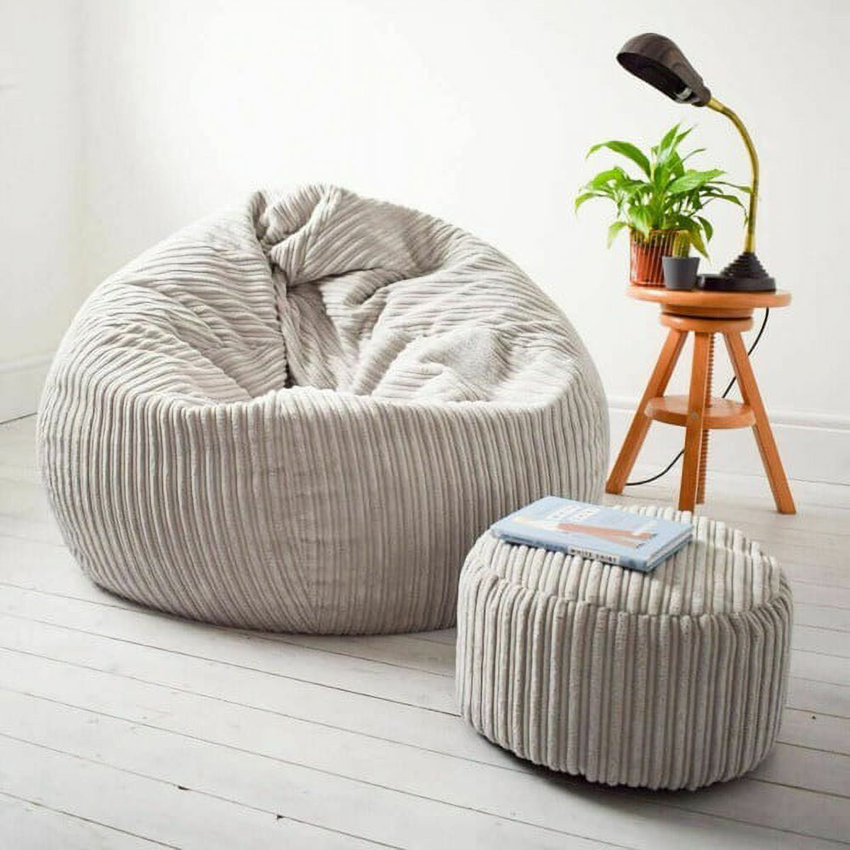 Large cord online bean bag