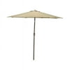 SEASONAL TRENDS 63865 Essential Crank Umbrella, 54.72 in L x 5.7 in W x 5.7 in H, Polyester, Taupe