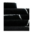 thumbnail image 6 of Unique Loom Trellis Frieze Collection Area Rug - Geometric (6' 1" x 9' Rectangle Black/Ivory), 6 of 7