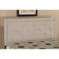 thumbnail image 4 of Hillsdale Furniture Becker Twin Upholstered Headboard with Bed Frame, Cream, 4 of 4