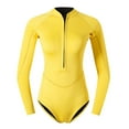 thumbnail image 4 of Traje de neopreno corto shamjiam para mujer 2 mm con cremallera frontal suave XS, 4 of 8