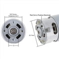 thumbnail image 3 of 3X Motor de CC RS550 de 18 V y 19500 RPM con 11 Dientes de Dos Velocidades y Caja de Engranajes de Alto Par para Taladro/Destornillador Eléctrico, 3 of 5