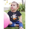 thumbnail image 2 of Cartoon Bear In Basket T-Shirt Infant -Image by Shutterstock,  12 Months, 2 of 4