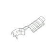 thumbnail image 3 of New Genuine Nissan Insulator-Heat,Trunk Floor 74772ET000 / 74772-ET000 OEM, 3 of 10