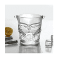 thumbnail image 3 of Hielera De Cristal Skull Rock Style Calavera 15 Cm Alto Pinz Genérica Skull Bottle, 3 of 6