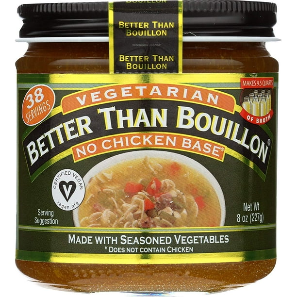 Betterthan Bouillon Vegetarian, Non Chicken Base, 8 Ounce 6 per case