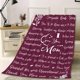 thumbnail image 5 of LHSHID Gifts for Mom Mom Blanket I Love You Mom Throw Blanket for Christmas Birthday from Daughter Son Soft Cozy Flannel Bed Blanket 60"x80", 5 of 7