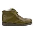 thumbnail image 5 of HAMARA JOE Men's Genuine Leather High Top Moc Toe Desert Chukka Male Casual Boots, 5 of 7