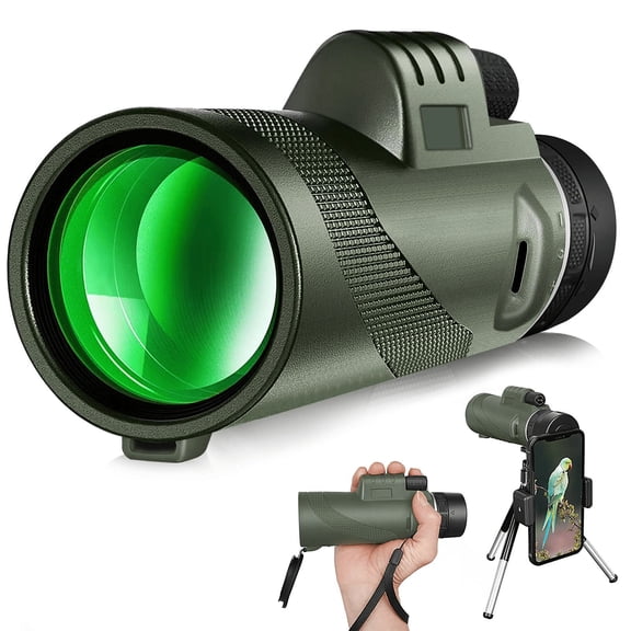 Super High Power 80X100 Portable Waterproof Monocular Telescope Binoculars HD