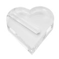 thumbnail image 1 of Rose Flower Stand, Safe Plated Heart Shaped Prevent Fading Clear Acrylic Rose Stand Stylish  For Single Real Rose, 1 of 8