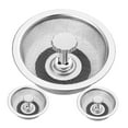 thumbnail image 4 of FONDOTIN 3pcs Stainless Steel Sink Strainer Fine Mesh Drain Strainer For Kitchen Sink, 4 of 8