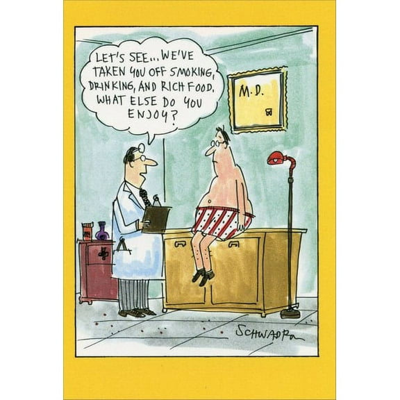 Nobleworks What Else Do You Enjoy? Funny / Humorous Get Well Card