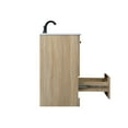 thumbnail image 6 of Elegant Lighting VF2832NT Soma 32" Free Standing Single Basin Vanity Set - Wood, 6 of 7
