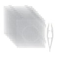 thumbnail image 1 of Tablas cuadradas de fusibles tablas de clavijas mejoran la habilidad de la habilidad de diseño resistente Interlucking artesanía de bricolaje de 5 mm, 1 of 8