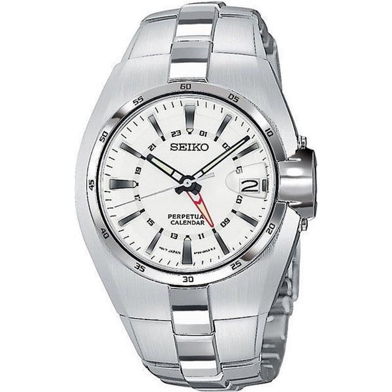 Seiko Men's SLT079 Perpetual Calendar Watch - Walmart.com