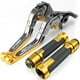 thumbnail image 4 of Empuñaduras de mano para palanca de embrague de freno ajustables para motocicleta YZF 600R PARA YAMAHA YZF600R thundercat 1994 1997-2008 2004 2003 2005, 4 of 5