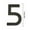 F, variant on Acrylic Number Plates for Wall Decor - Customizable Self-Adhesive Backing, Durable 3D Engraved Modern Home Office Decor, Easy DIY Installation for Personalized Names & Quotes