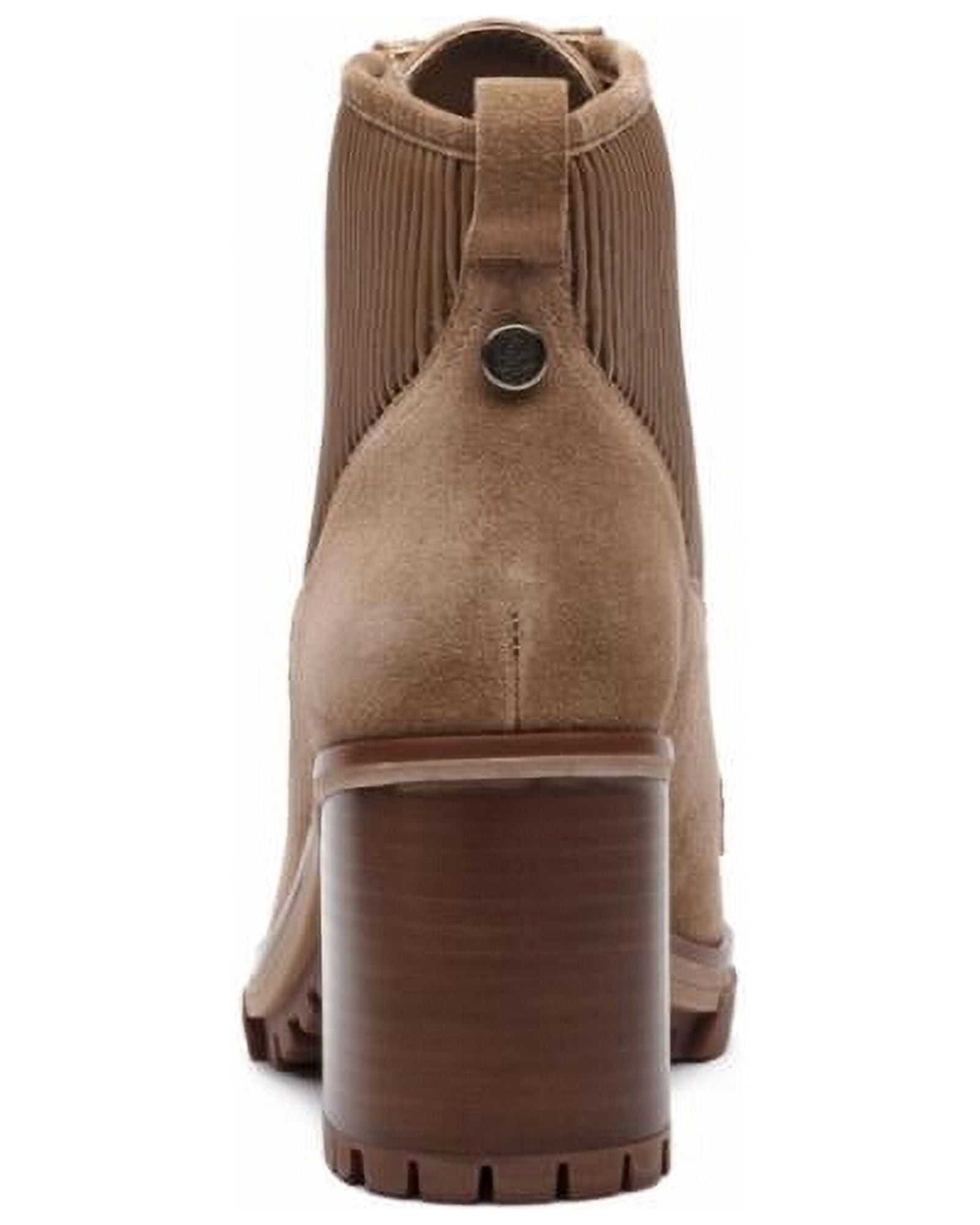 Vince Camuto Lancelot Chukka brown leather upper lace up ankle boots Sangeti Narrow-Calf Boot - Vince Camuto main image 2