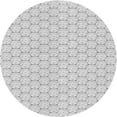 thumbnail image 1 of Ahgly Company Indoor Round Patterned Off-White PAT1709X Area Rugs, 7' Round, 1 of 6